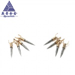 dia.1mm 99.95%w pure tungsten electrode needle with cooper base